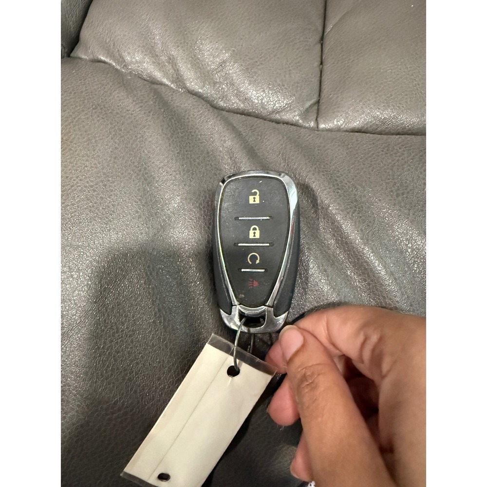 Chevrolet Sonic 2018 4-Button Remote Start Key Fob Black Gold Bowtie OEM Used